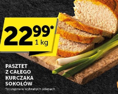 Pasztet z całego kurczaka Sokołów promocja w Euro Sklep