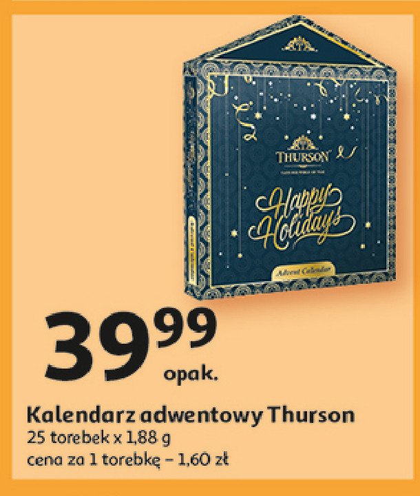 Kalendarz adwentowy Thurson promocja w Auchan