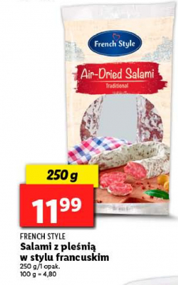 Salami z ple艣ni膮 Specialites francaises promocja