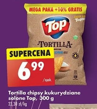 Chipsy tortilla solone Top chips Top (biedronka) promocja