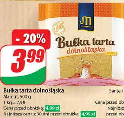 Bułka tarta wrocławska Mamut promocja w Selgros