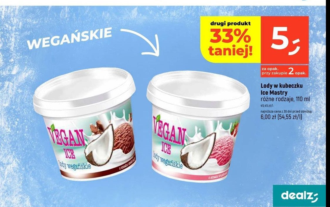 Lody czekoladowe Ice mastry promocja