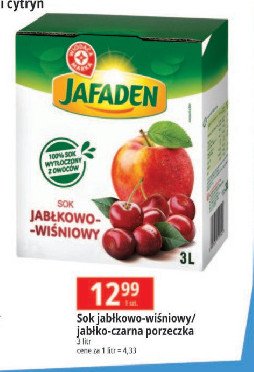Sok jab艂ko-czarna porzeczka Wiod膮ca marka jafaden promocja