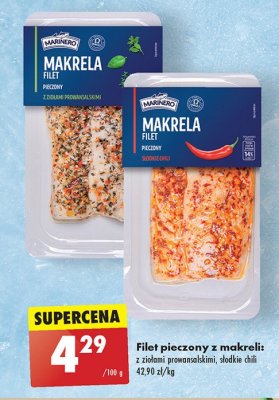 Makrela pieczona z ziołami prowansalskimi Marinero promocja