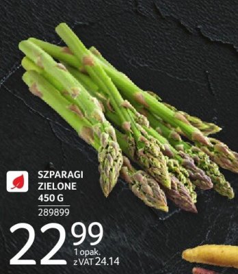 Szparagi zielone 450 g promocja w Selgros