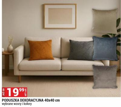 PODUSZKA DEKORACYJNA 40x40 cm promocja w Merkury Market