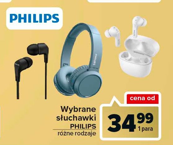 Słuchawki shb3075bk/00 Philips promocja