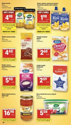 Deser ryżowo-owocowy Lowicz, Owsianka Lubella, Riso Lubella 100 g promocja w Delikatesy Centrum