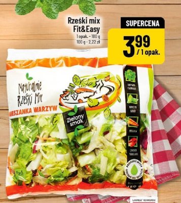 Rzeski mix Fit&Easy Zielony Smak promocja w POLOmarket