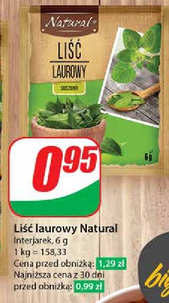 Liść laurowy Natural promocja