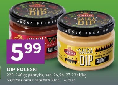 Dip Salsa Roleski promocja w Stokrotka
