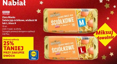 Jaja promocja w Lidl