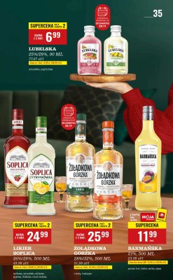 Likier Barmańska passion fruit, kaktus, wiśnia, pigwa promocja w Biedronka