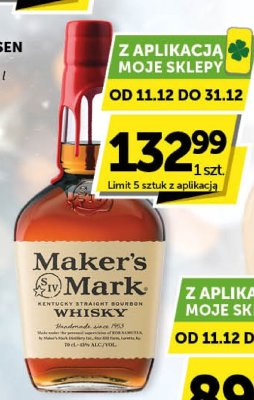 Bourbon Maker's Mark whisky promocja w Euro Sklep