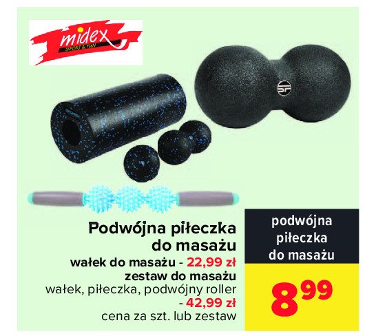 Wałek do masażu Midex promocja