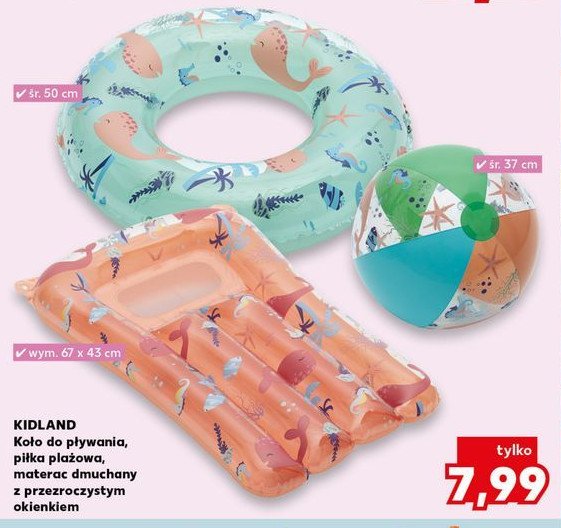 Koło do pływania 50 cm Kidland promocja w Kaufland