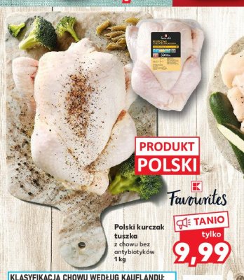 Kurczak tuszka K-classic favourites promocja