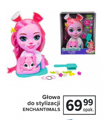 Enchantimal głowa do stylizacji Mattel promocja