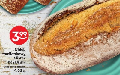 Chleb maślankowy Mister promocja w Żabka