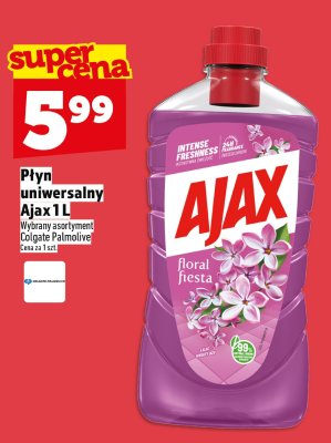 Płyn uniwersalny Ajax 1L promocja w TOPAZ
