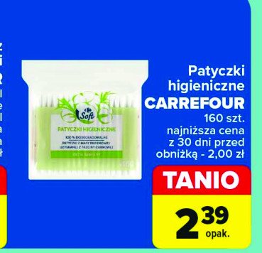 Patyczki higieniczne Carrefour promocja