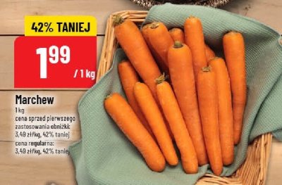 Marchew pęczek Świeże jesz promocja w POLOmarket