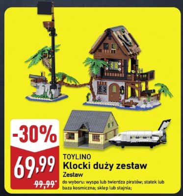 Klocki duży zestaw TOYLINO Zestaw promocja w Aldi