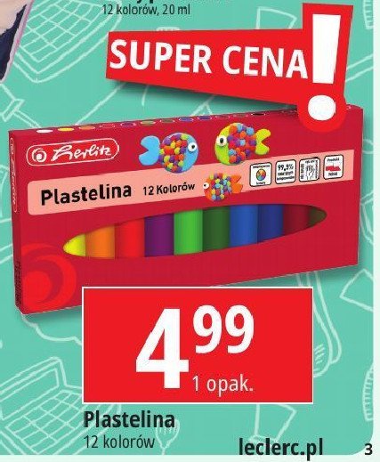 Plastelina Herlitz promocja