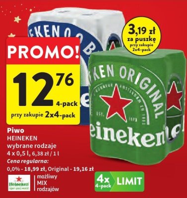 Piwo promocja w Intermarche