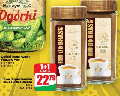 Kawa rozpuszczalna Rio de Brass Crema promocja w Dino