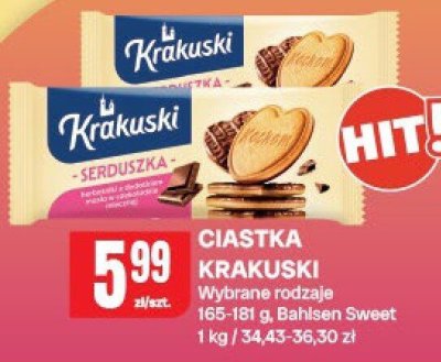Ciastka KRAKUSKI promocja w Chorten
