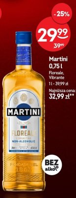 Wino Martini Floreale, Vibrante 0,75l promocja w Żabka