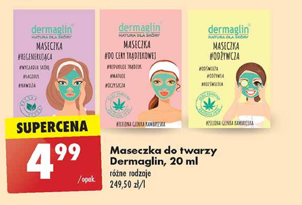 Maseczka regeneruj膮ca promocja