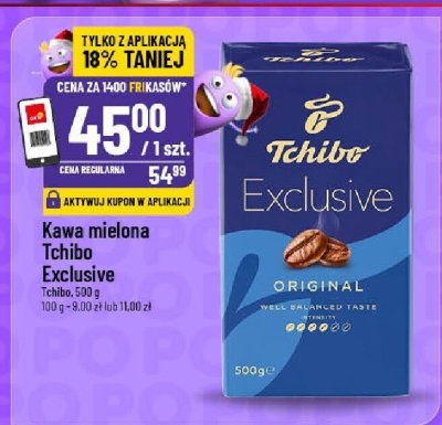 Kawa mielona Tchibo Exclusive promocja w POLOmarket
