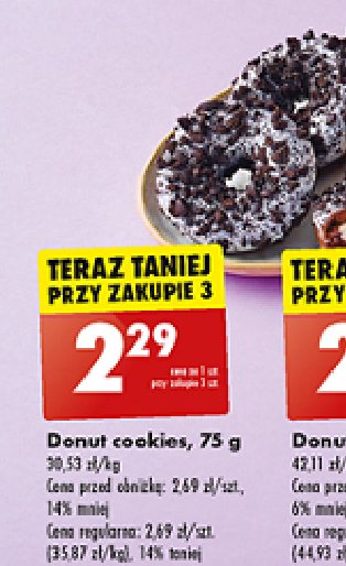 Donut cookies promocja