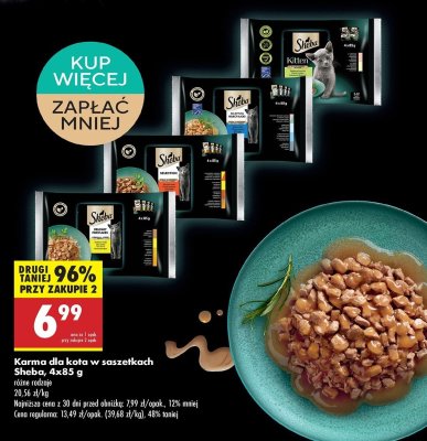 Karma dla kota smaki soczyste Sheba selection in sauce promocja