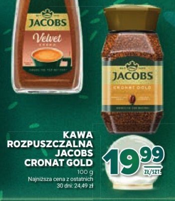 Kawa rozpuszczalna Jacobs Cronat Gold promocja w Stokrotka