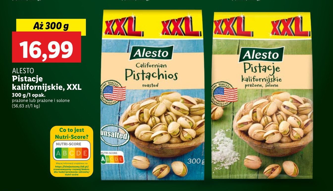 Pistacje Alesto promocja