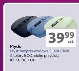 Mysz bezprzewodowa mydo silent click zielony Trust promocja w Auchan