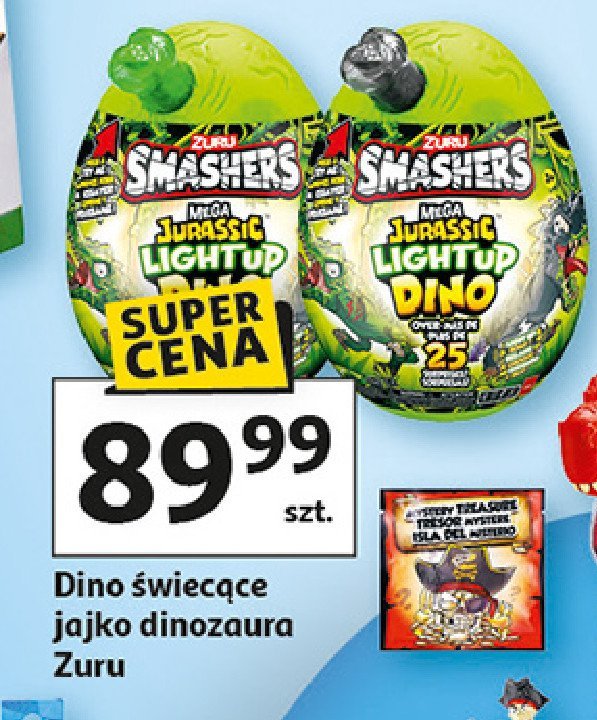 Jajko dinozaura świecące Zuru promocja