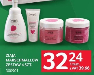Zestaw Ziaja Marshmallow 4 szt. promocja w Selgros