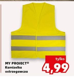 Kamizelka ostrzegawcza K-classic myprojec promocja w Kaufland