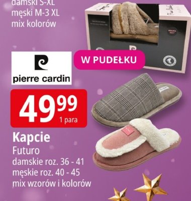 Kapcie Futuro damskie roz. 36-41 męskie roz. 40-45 promocja w Leclerc
