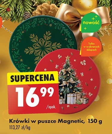 Krówki w puszce Magnetic promocja w Biedronka