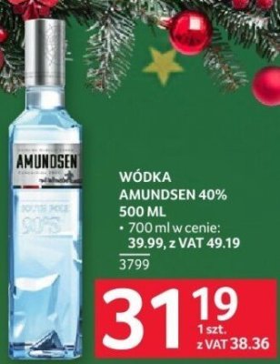 Wódka Amundsen 40% 500 ml promocja w Selgros