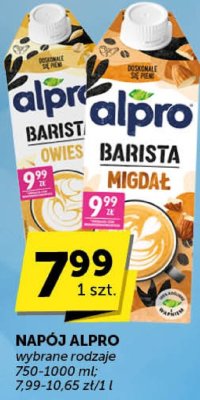 Napój Alpro Barista Owies, Migdał promocja w Groszek