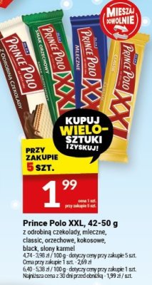 Prince Polo XXL baton czekoladowy mleczny promocja w Twój Market