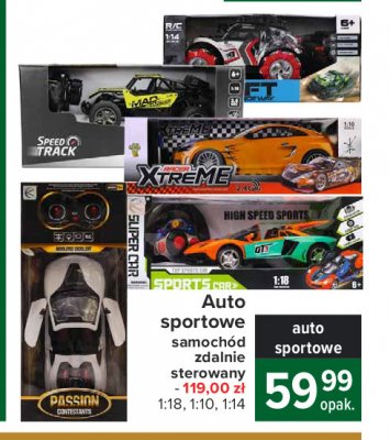 Auto zdalnie sterowane 1:18 promocja