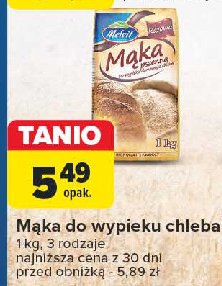 M膮ka do wypieku domowego chleba Melvit promocja