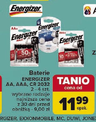 Baterie aaa Energizer maximum promocja